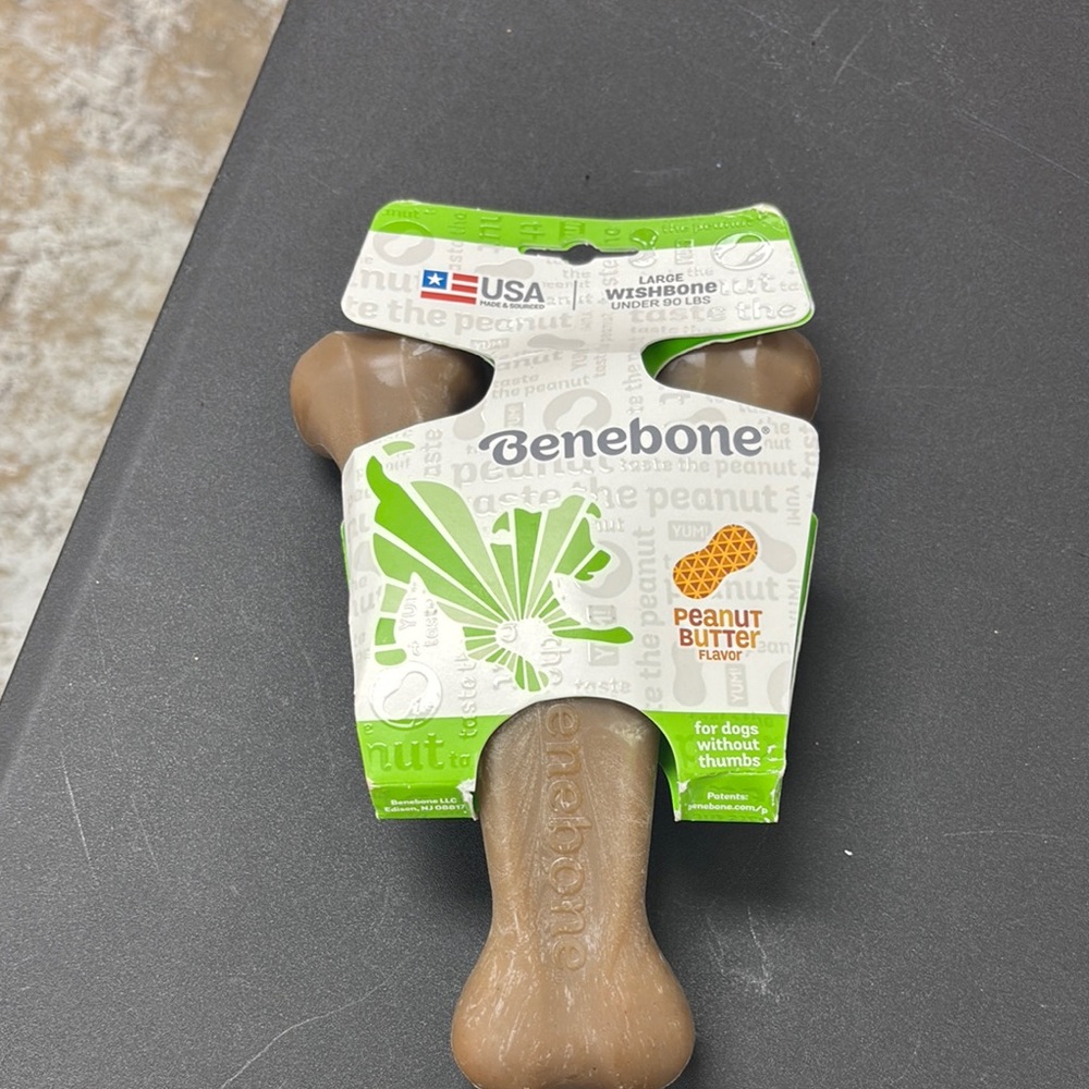 Benebone Peanut Butter Dog Chew Toy